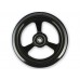 5 Inch Frogs Legs Aluminium Wheelchair Caster - Black